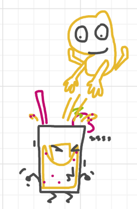 A panel from Running Duos, episode four of the Board Boards object show by Furretwalk/WalkingFurret.